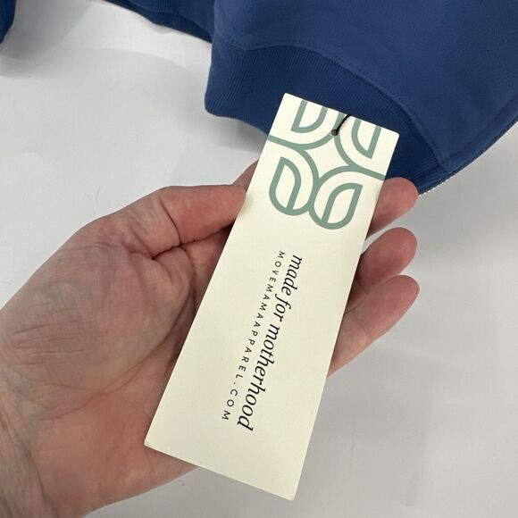 Movemama Sweatshirt Womens 3XL Maternity Breastfeeding Blue COMFY NEW - Picture 4 of 7